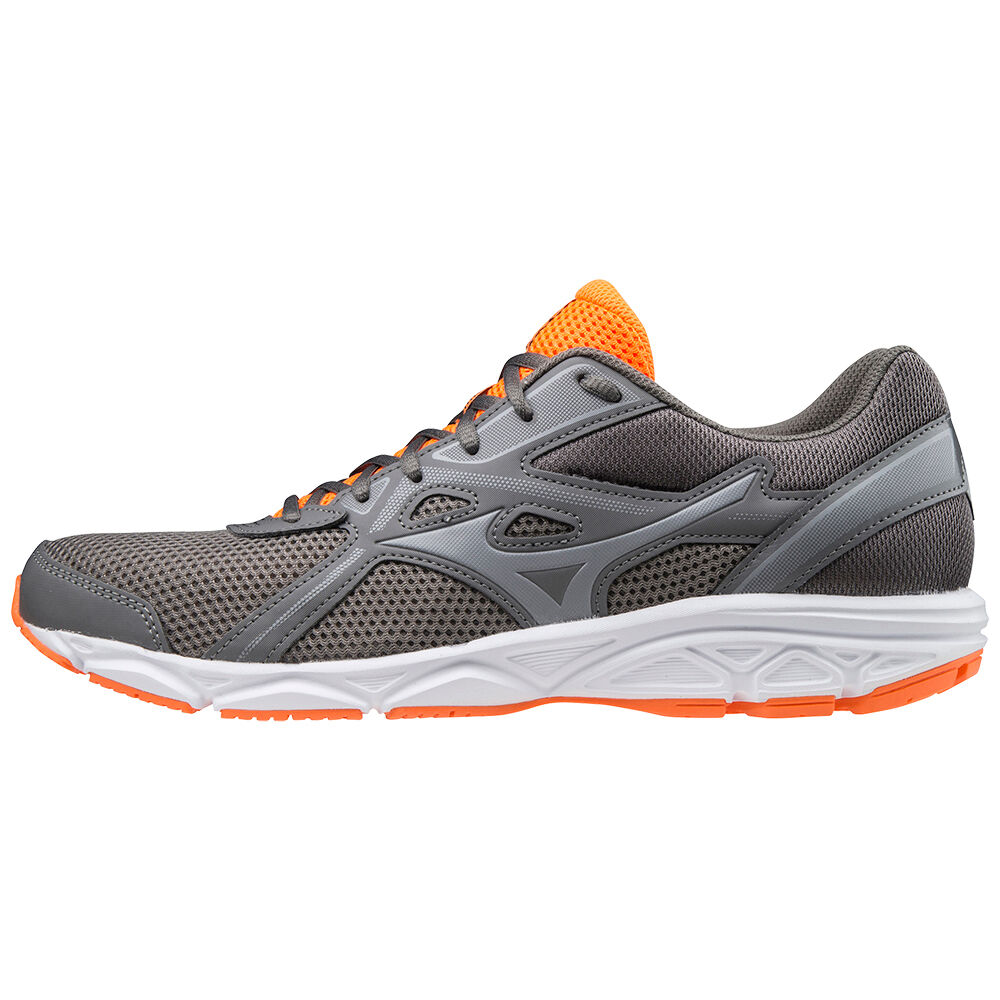 Scarpe Running Mizuno Spark 5 Uomo - Grigie/Arancioni - 81957-MUJL